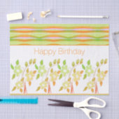 weefsel Personaliseer Happy Birthday Tissuepapier (Craft)