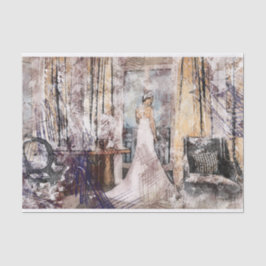 Weefsel van de dag van de bruiloft tissuepapier