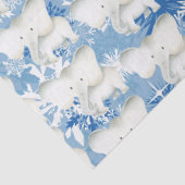 Weefsel van de sneeuwvlok van witte olifanten tissuepapier (Detail)