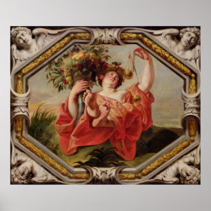 Weefsel, van de Tekenen van de Zodiac Poster