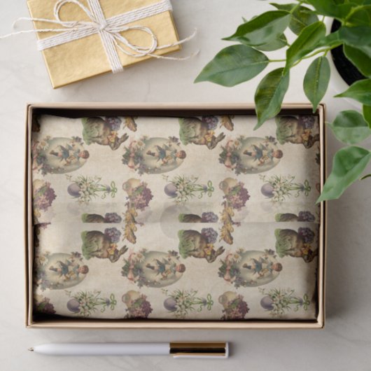 Weefsel van gemengde paaspatronen tissuepapier (Geschenk)