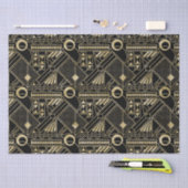 Weefsel van het kattenleukoepelpatroon tissuepapier (Craft)