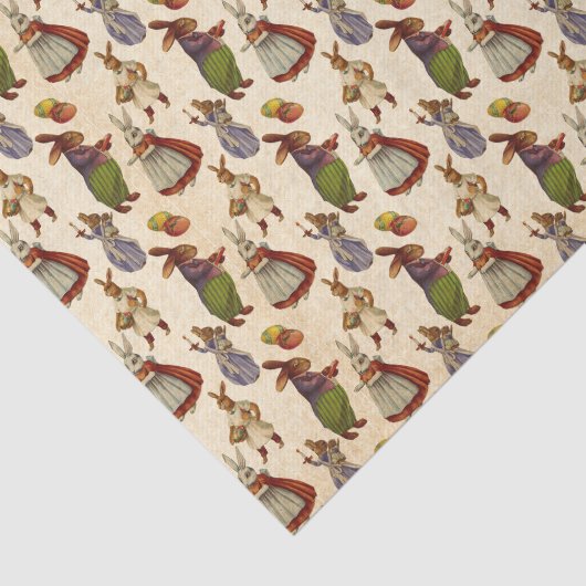 Weefsel van  paasbunny Holiday-partij betegeld Tissuepapier (Detail)