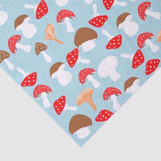 Weefsel van paddenstoelen tissuepapier (Detail)