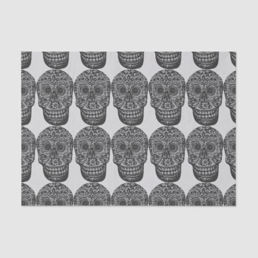 weefsel van schedels tissuepapier (Voorkant)