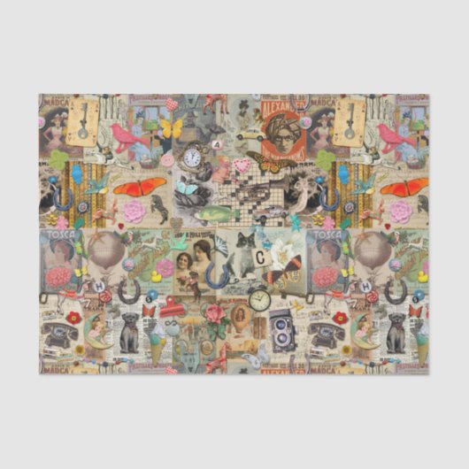  weefsel voor het ontbindpapier of voor het inkuil tissuepapier (Voorkant)