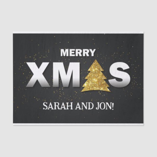 Weefsel voor kerstmanpapier tissuepapier (Voorkant)