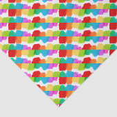 Weefsel voor verjaardagscadeau voor regenboogverfd tissuepapier (Detail)