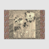 Weefselbloemen 2 tissuepapier (Voorkant)