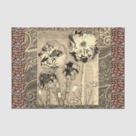 Weefselbloemen 2 tissuepapier