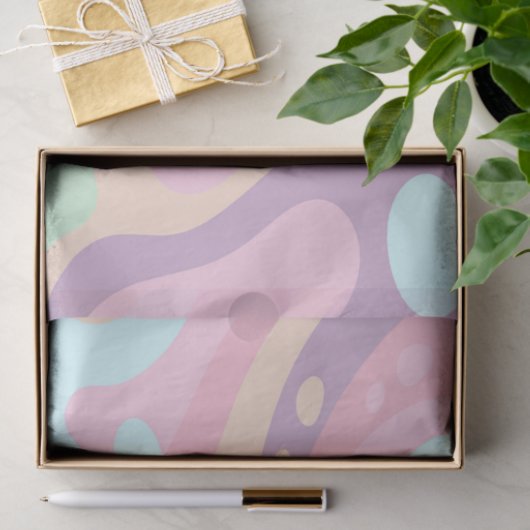 Weefseldocument de Lentepastel Tissuepapier (Geschenk)