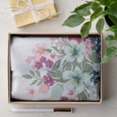 Weefseldocument het Verpakken Tropische Bloem op B Tissuepapier (Geschenk)