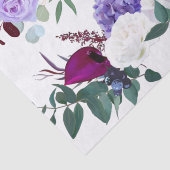 Weefseldocument het Verpakken van Lavendel Hibiscu Tissuepapier (Detail)