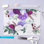 Weefseldocument het Verpakken van Lavendel Hibiscu Tissuepapier (Craft)