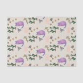 Weefseldocument Kat Vis Cactus Meow Paws Tissuepapier (Voorkant)