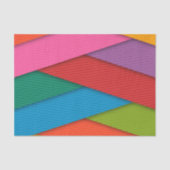 Weefseldocument Kleurrijke Driehoeken Tissuepapier (Voorkant)
