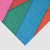 Weefseldocument Kleurrijke Driehoeken Tissuepapier (Detail)