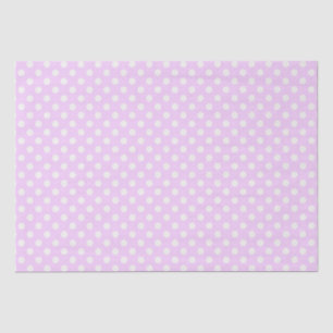 Weefseldocument/Lavendel Polka stippen Tissuepapier
