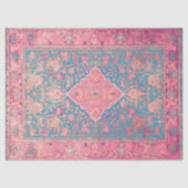 Weefseldocument met Perzisch patroon Tissuepapier (Voorkant)