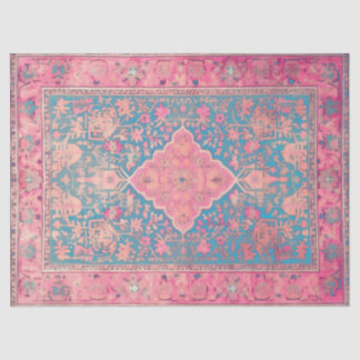 Weefseldocument met Perzisch patroon Tissuepapier