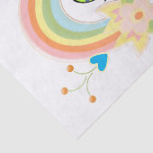 Weefseldocument Slang Regenboog Tissuepapier (Detail)