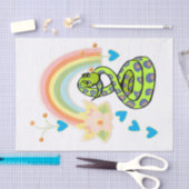 Weefseldocument Slang Regenboog Tissuepapier (Craft)