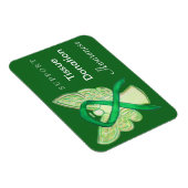 Weefseldonatie Bewustmaking Ribbon Angel Magnet Magneet (Rechterzijde)