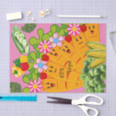 Weefselpapier 100% veen wortelerwt tissuepapier (Craft)