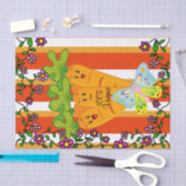 Weefselpapier 100% veen wortelerwten tissuepapier (Craft)