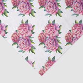 Weefselpapier(2) Peonies Blooming instellen Tissuepapier (Detail)