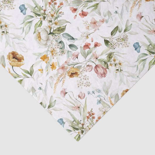 Weefselpapier (3) 1600 Nederlandse stillevens Bloe Tissuepapier (Detail)