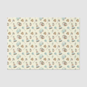 Weefselpapier (3)  speelgoed Gele achtergrond Tissuepapier