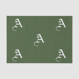 Weefselpapier - AANGEPASTE INITIAAL Tissuepapier