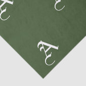 Weefselpapier - AANGEPASTE INITIAAL Tissuepapier (Detail)
