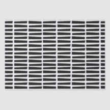 Weefselpapier / Abstracte zwarte lijnen