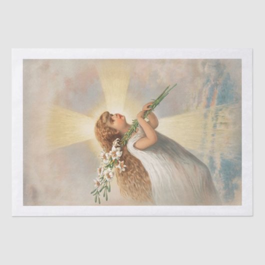 WEEFSELPAPIER :  ANGEL EN LIL TISSUEPAPIER (Voorkant)