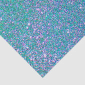 Weefselpapier/Aqua Glitter Tissuepapier (Detail)