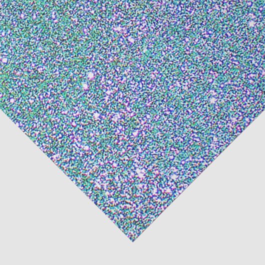 Weefselpapier/Aqua Glitter Tissuepapier (Detail)