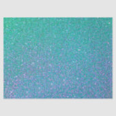 Weefselpapier/Aqua Glitter Tissuepapier (Voorkant)