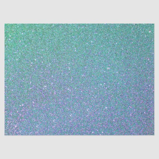 Weefselpapier/Aqua Glitter Tissuepapier (Voorkant)