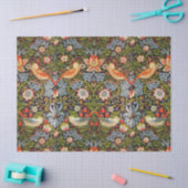 Weefselpapier - Art Nouveau Aardbeienplukker Tissuepapier (Craft)