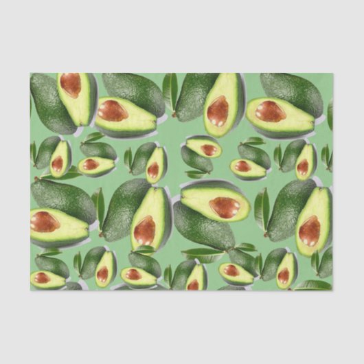 Weefselpapier Avocados Tissuepapier (Voorkant)