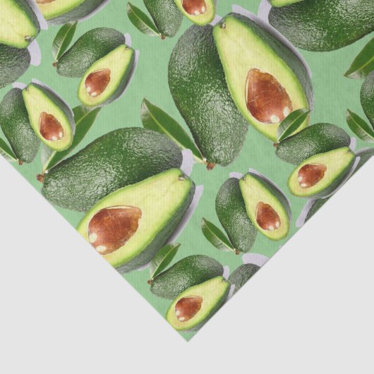 Weefselpapier Avocados Tissuepapier (Detail)
