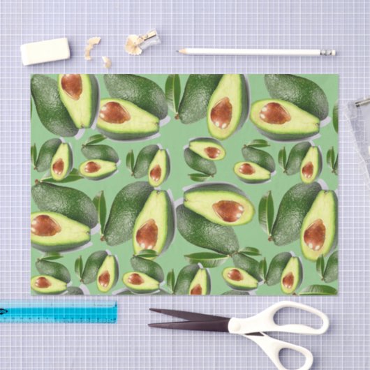 Weefselpapier Avocados Tissuepapier (Craft)