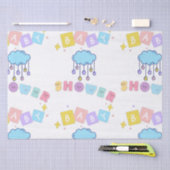 Weefselpapier baby shower tissuepapier (Craft)