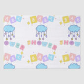 Weefselpapier baby shower tissuepapier (Voorkant)