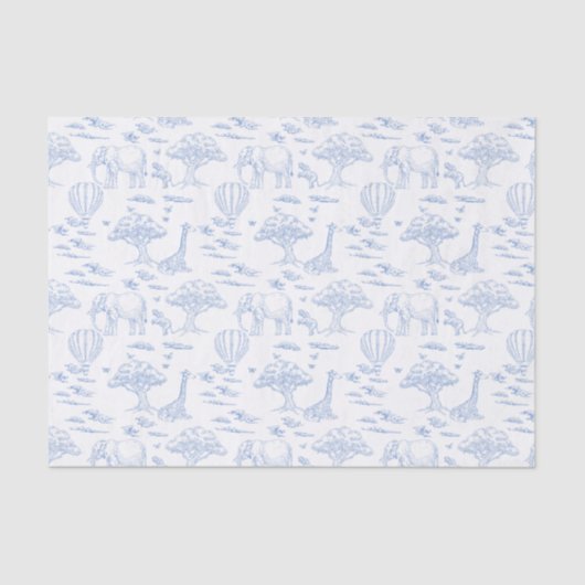 Weefselpapier baby shower tissuepapier (Voorkant)