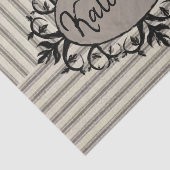 Weefselpapier beige zwarte streep tissuepapier (Detail)