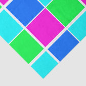 Weefselpapier Blauwe groene roze kleuren Tissuepapier (Detail)