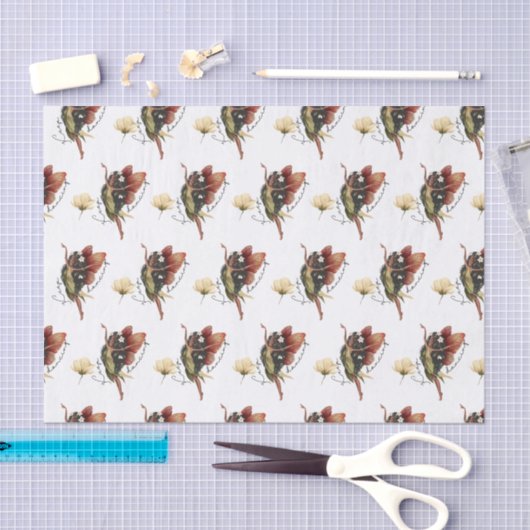 Weefselpapier blijven dansen tissuepapier (Craft)